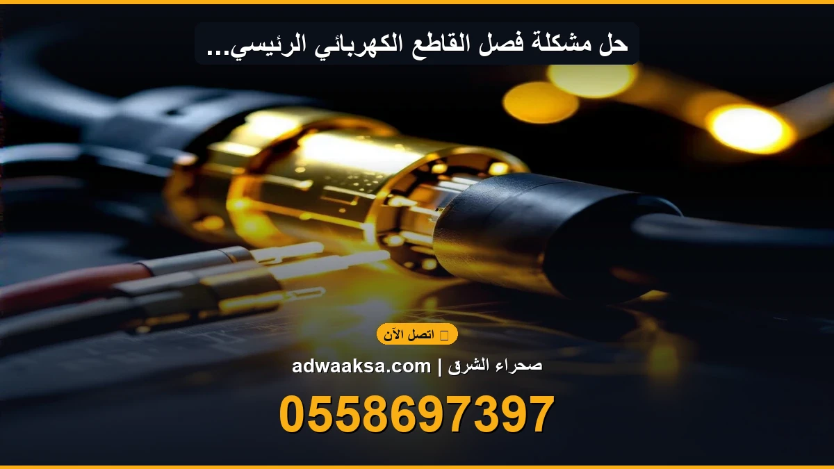 حل مشكلة فصل القاطع الكهربائي الرئيسي المتكرر